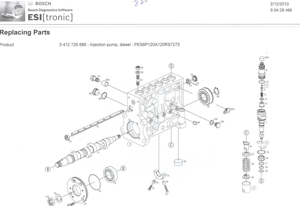 Bosch P7100 Injection Pump Service Manual